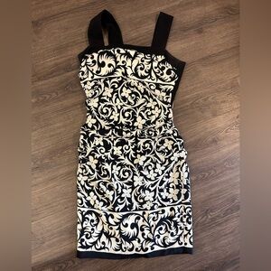 Classy Nicole Miller patterned dress